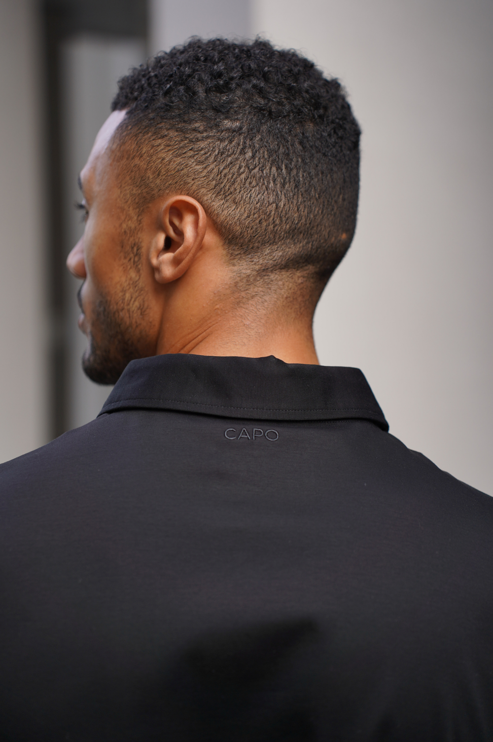 Capo MERCERISED Polo Shirt - Black