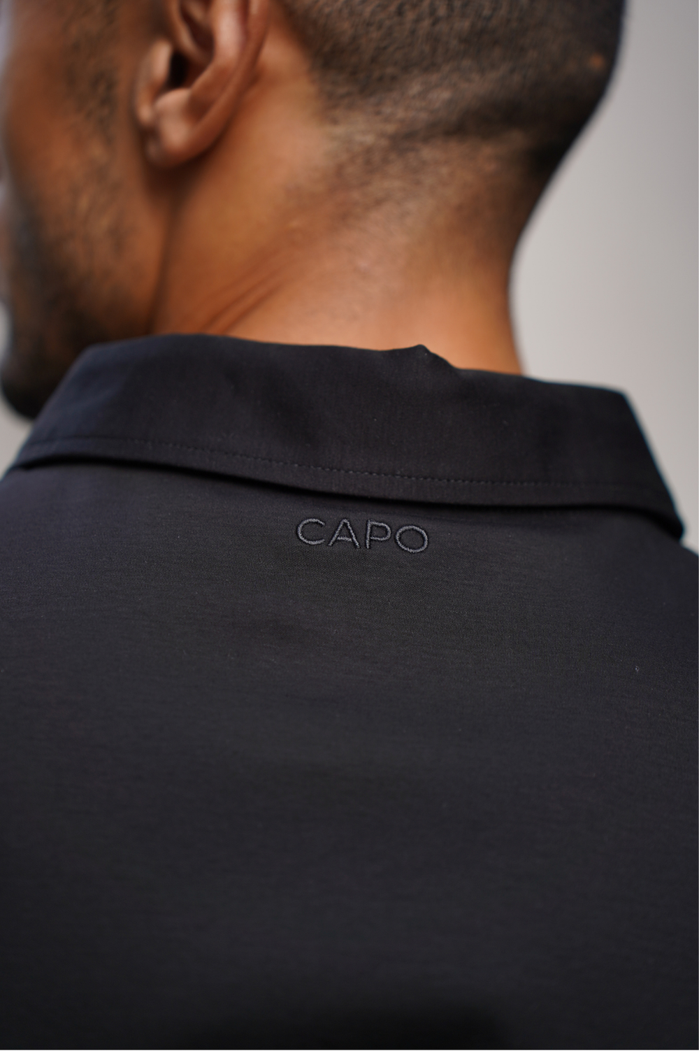 Capo MERCERISED Polo Shirt - Black