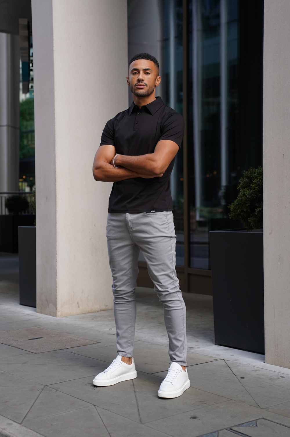 Capo MERCERISED Polo Shirt - Black