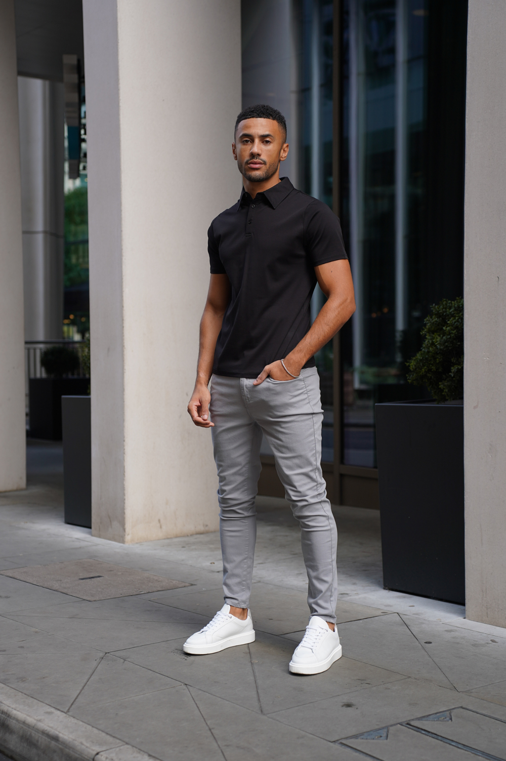 Capo MERCERISED Polo Shirt - Black