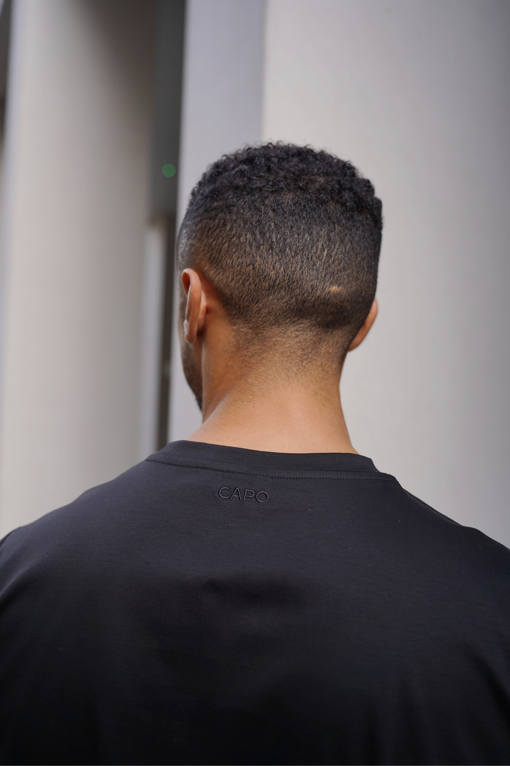 Capo MERCERISED T-Shirt - Black