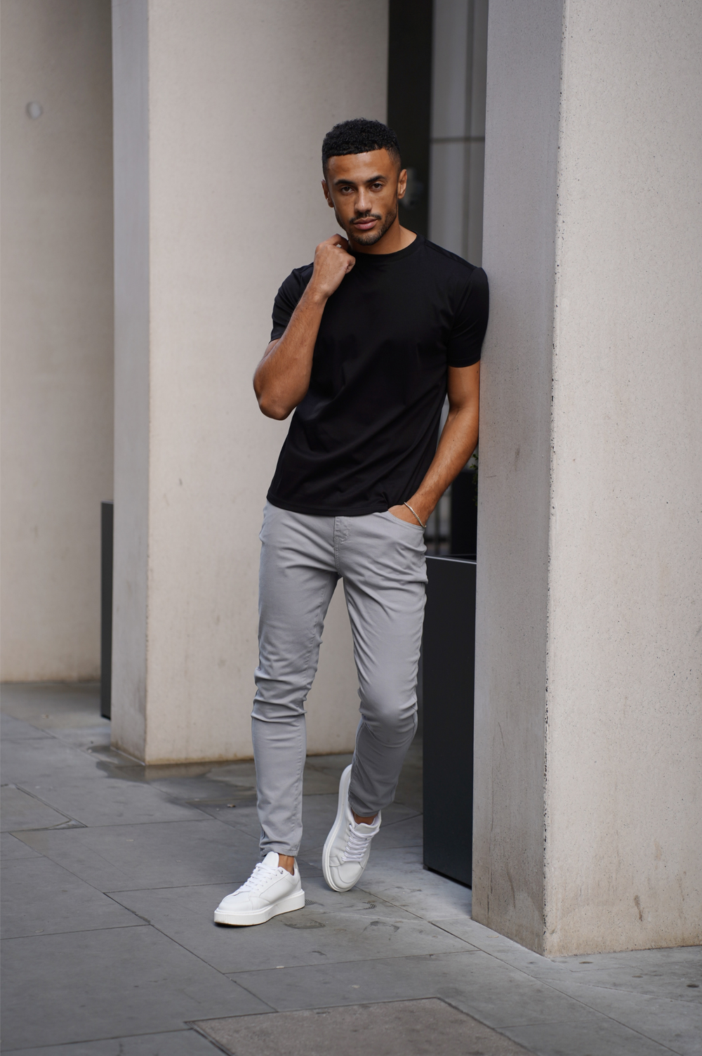 Capo MERCERISED T-Shirt - Black