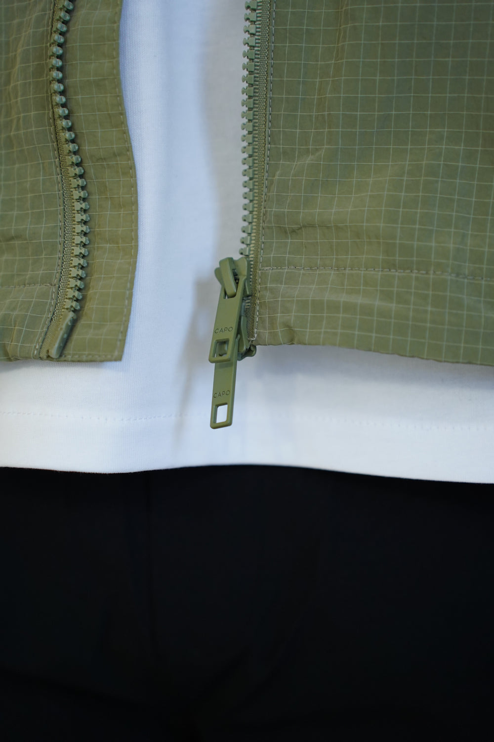 Capo Ripstop Leichte Jacke - Olivgrün