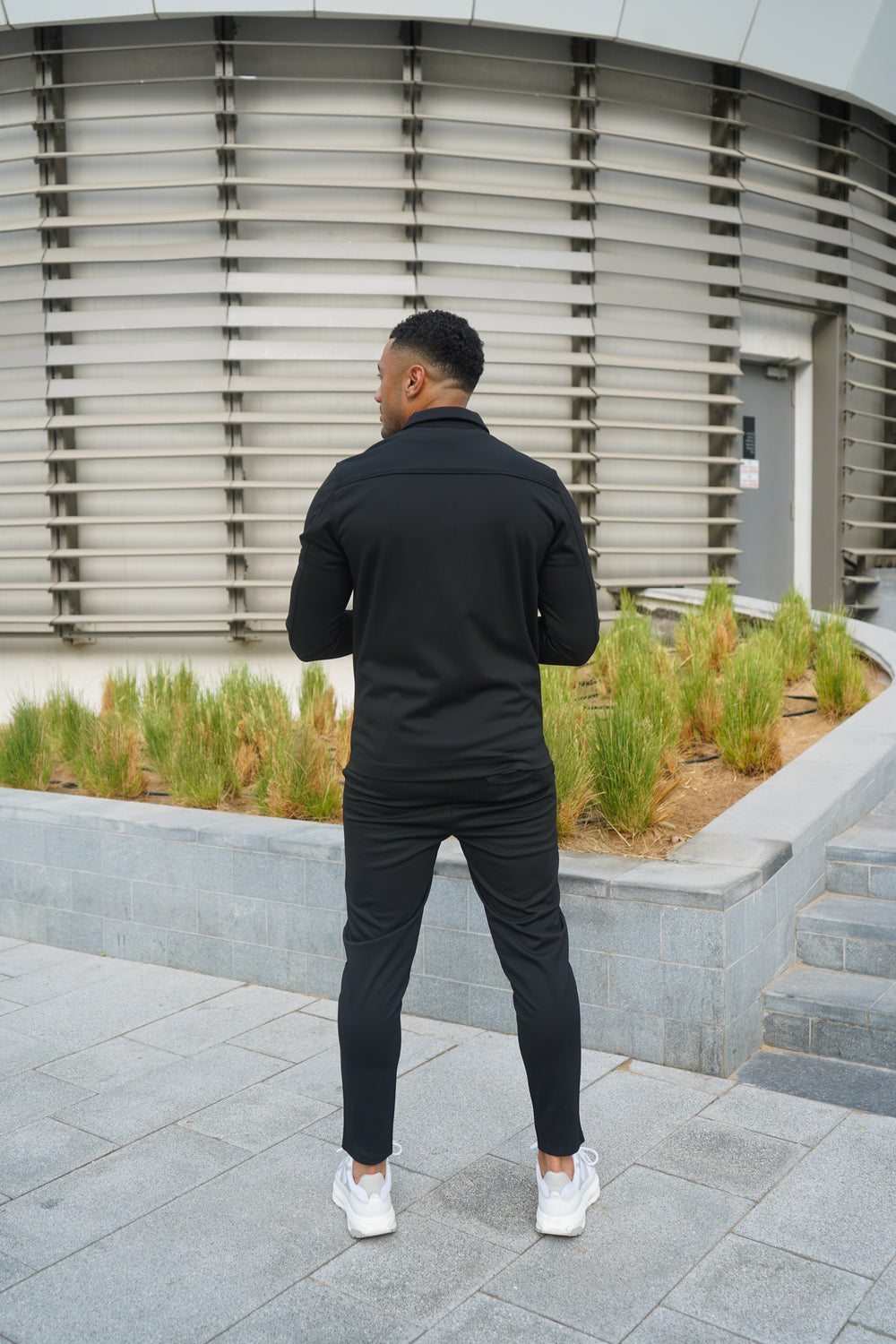 Capo Interlock-Jacke - Schwarz