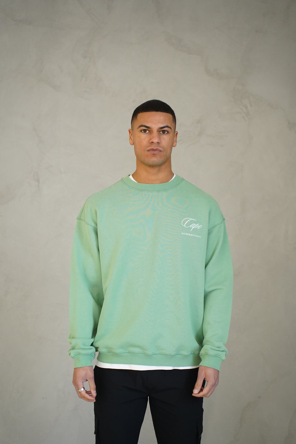 Capo International Sweater - Washed Green