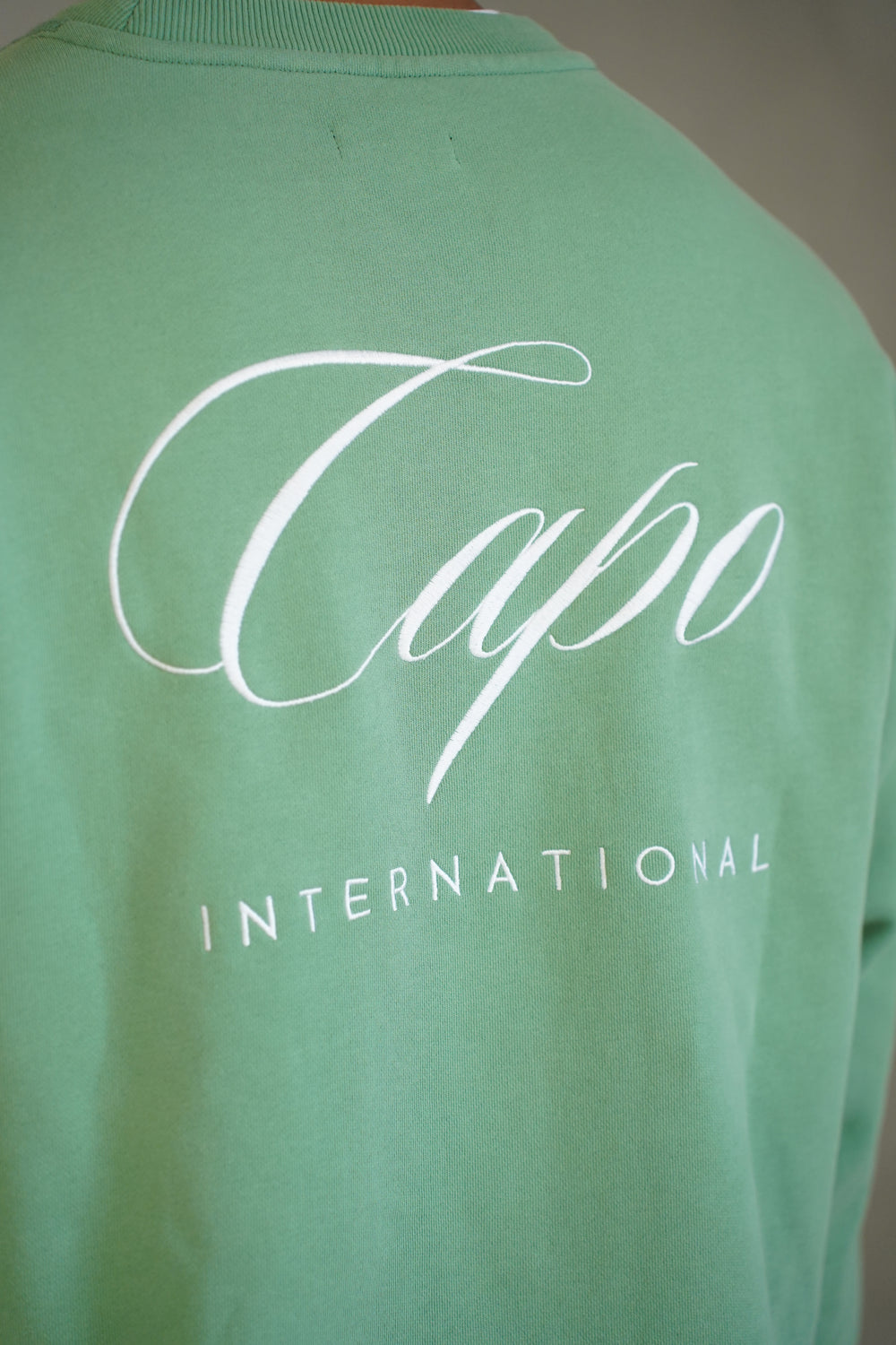Capo International Sweater - Washed Green