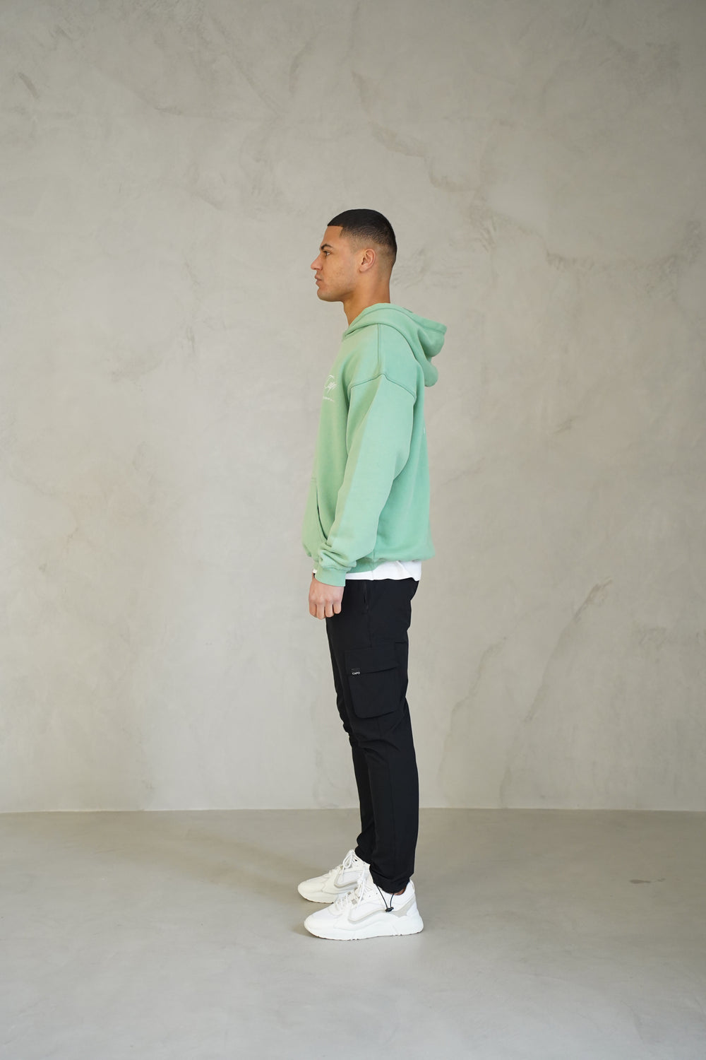 Capo International Hoodie - Washed Green