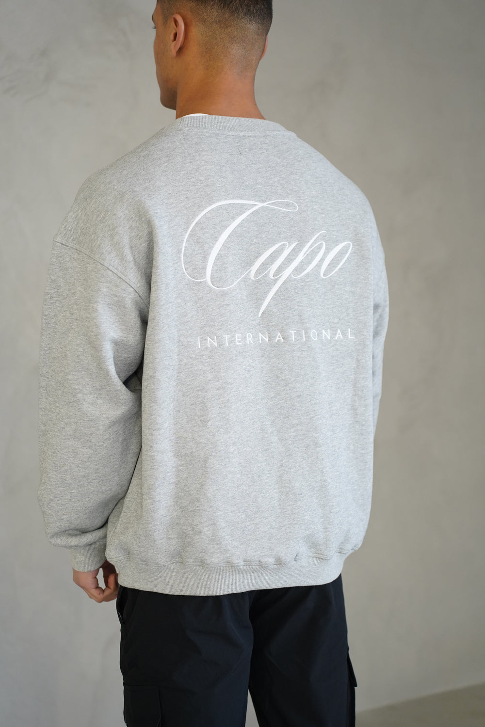 Capo International Pullover - Graumeliert