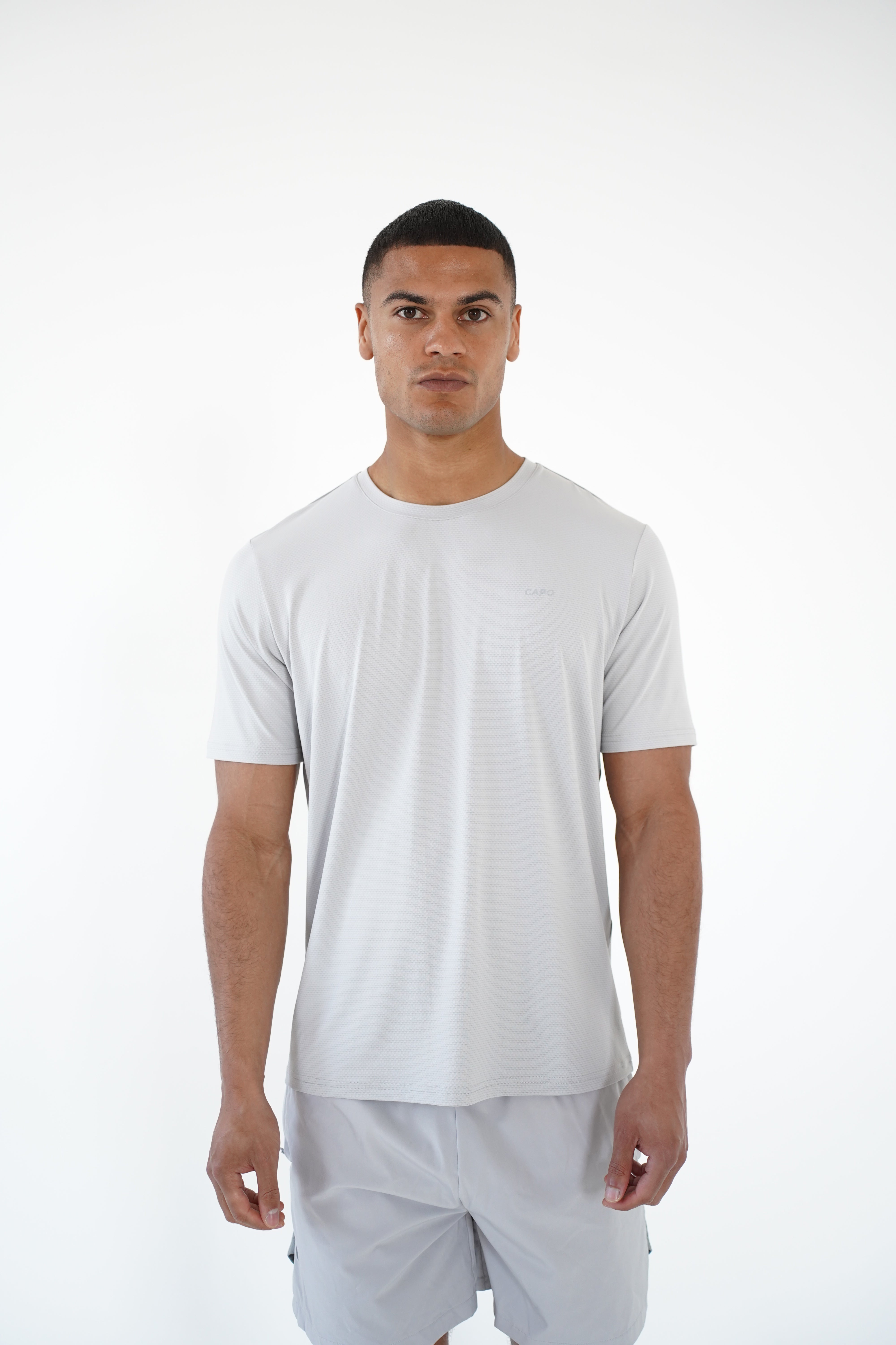 Capo Active Performance T-Shirt - Light Grey