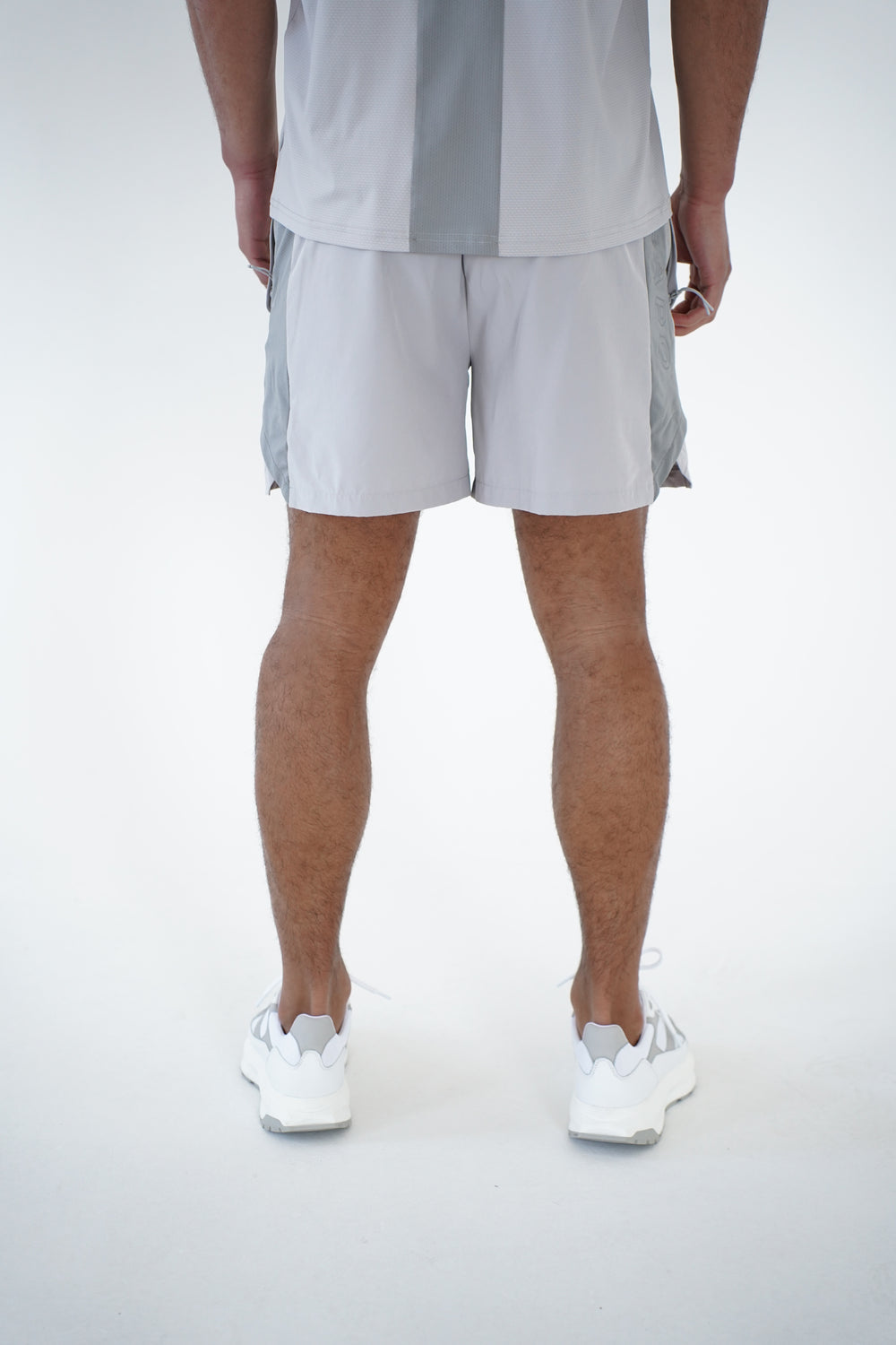 Capo Active Performance Shorts - Light Grey