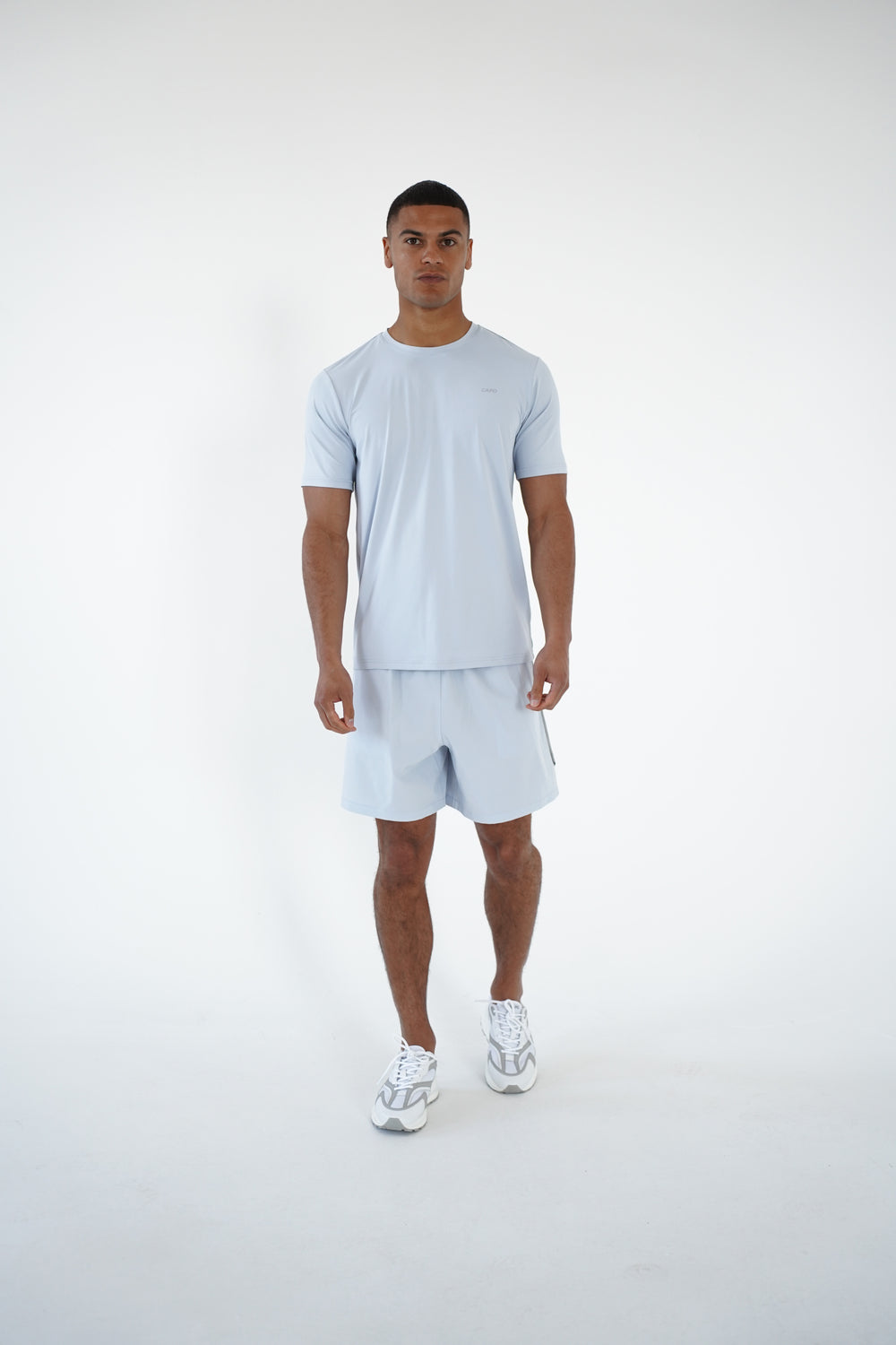 Capo Active Performance Shorts - Light Blue