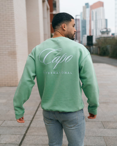 Capo International Sweater - Washed Green
