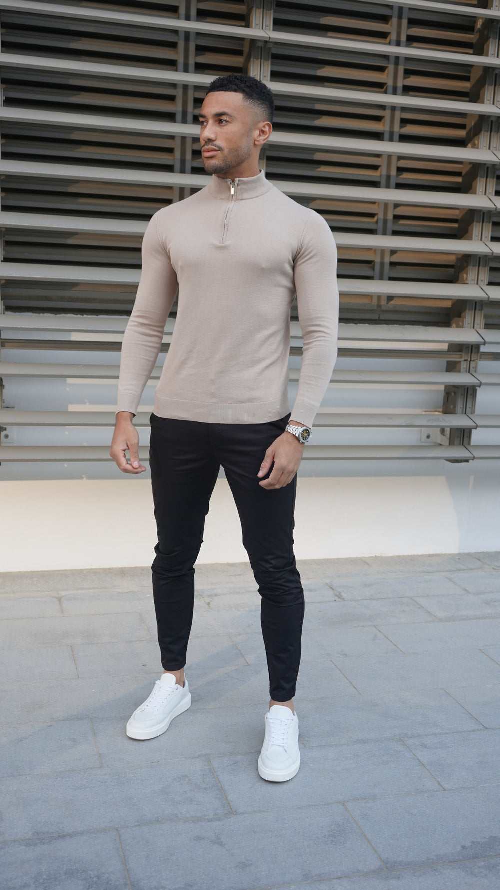 Capo Chino Side Adjuster Pant - Black