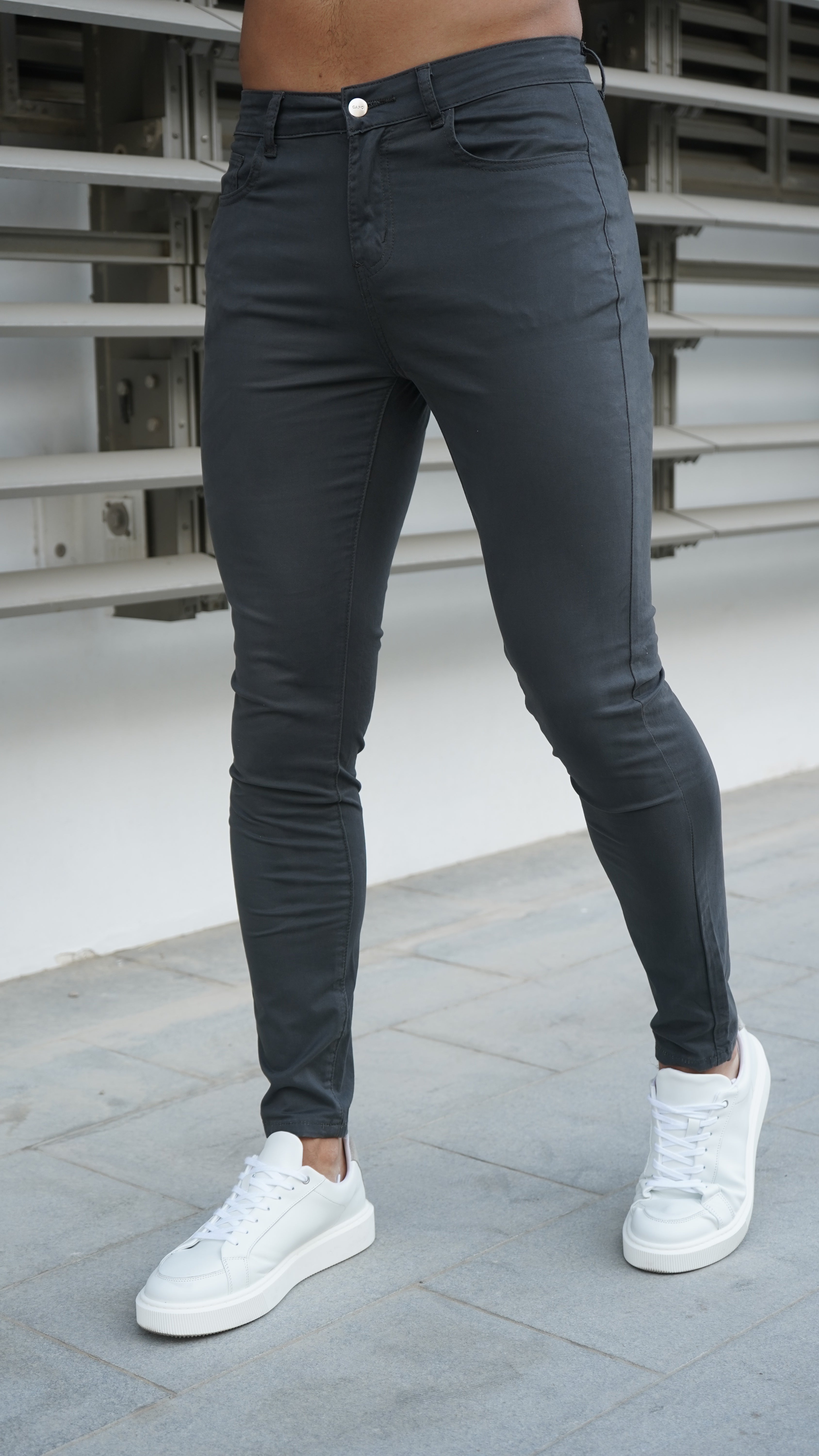 Capo CHINO Pant - Dark Grey