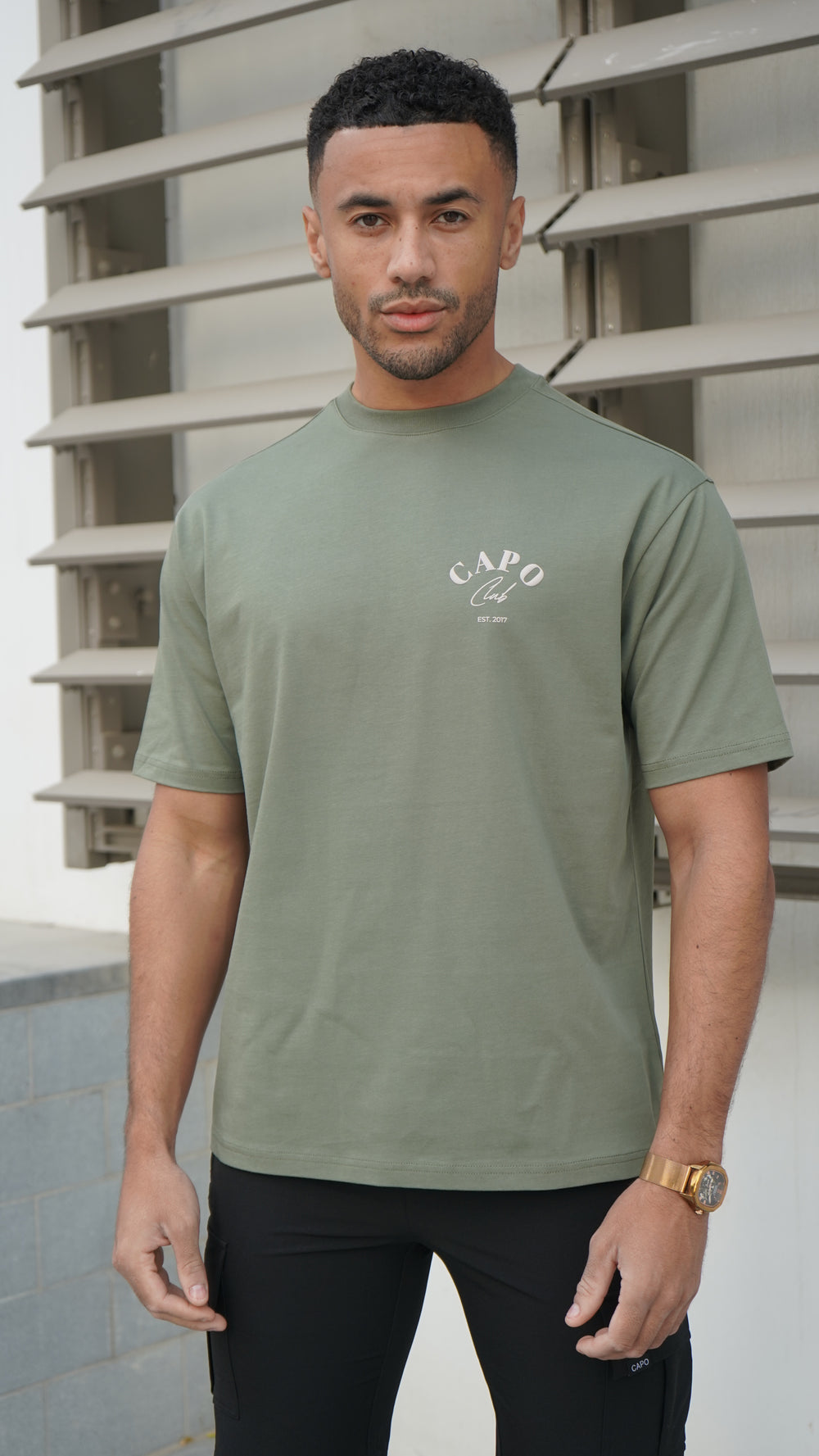 Capo Beach Club T-Shirt - Olive