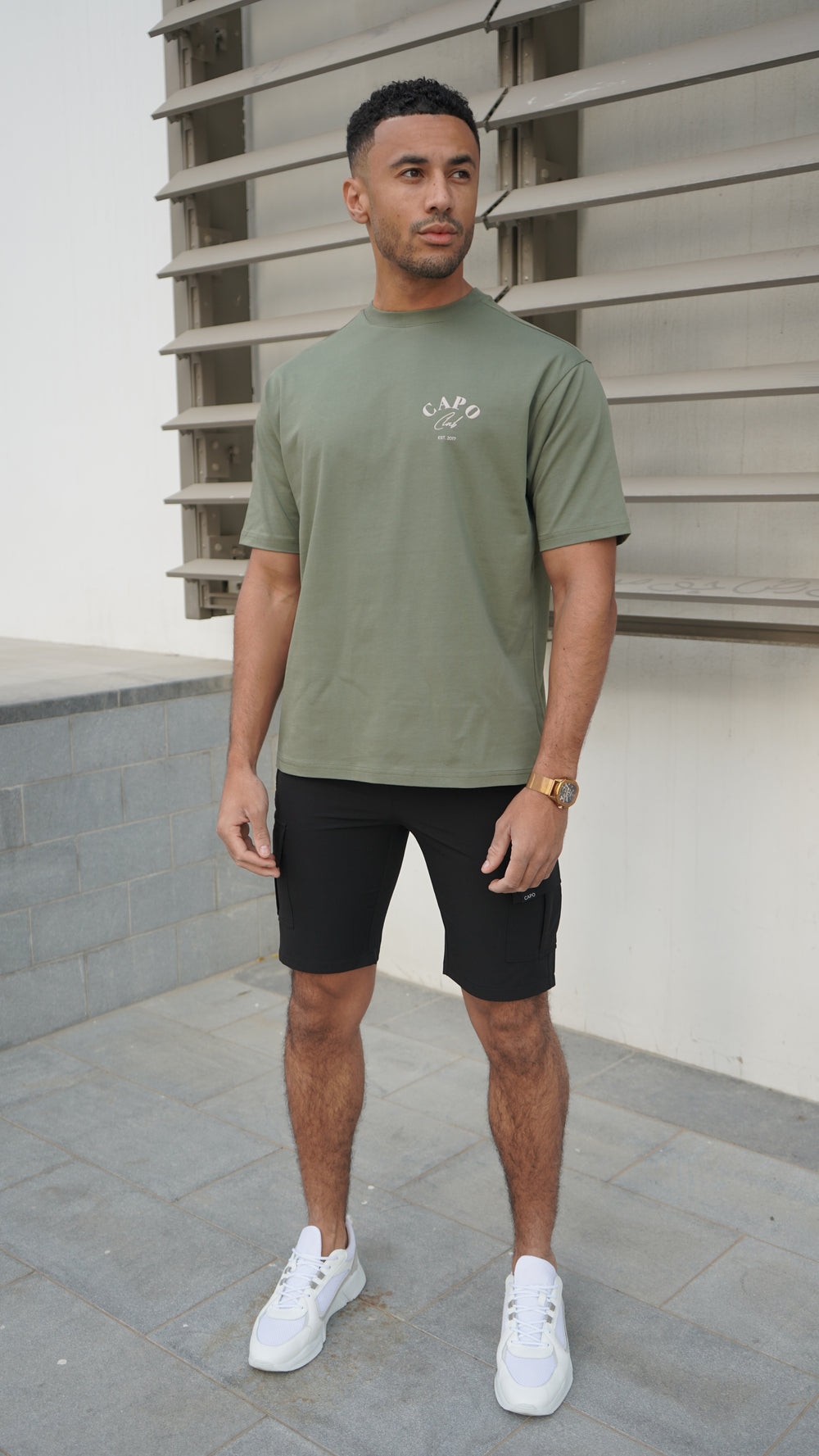 Capo Beach Club T-Shirt - Olive