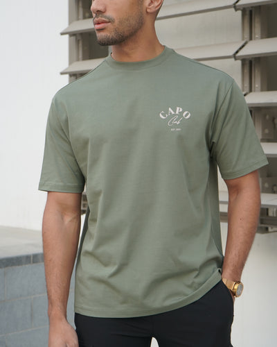 Capo Beach Club T-Shirt - Olive