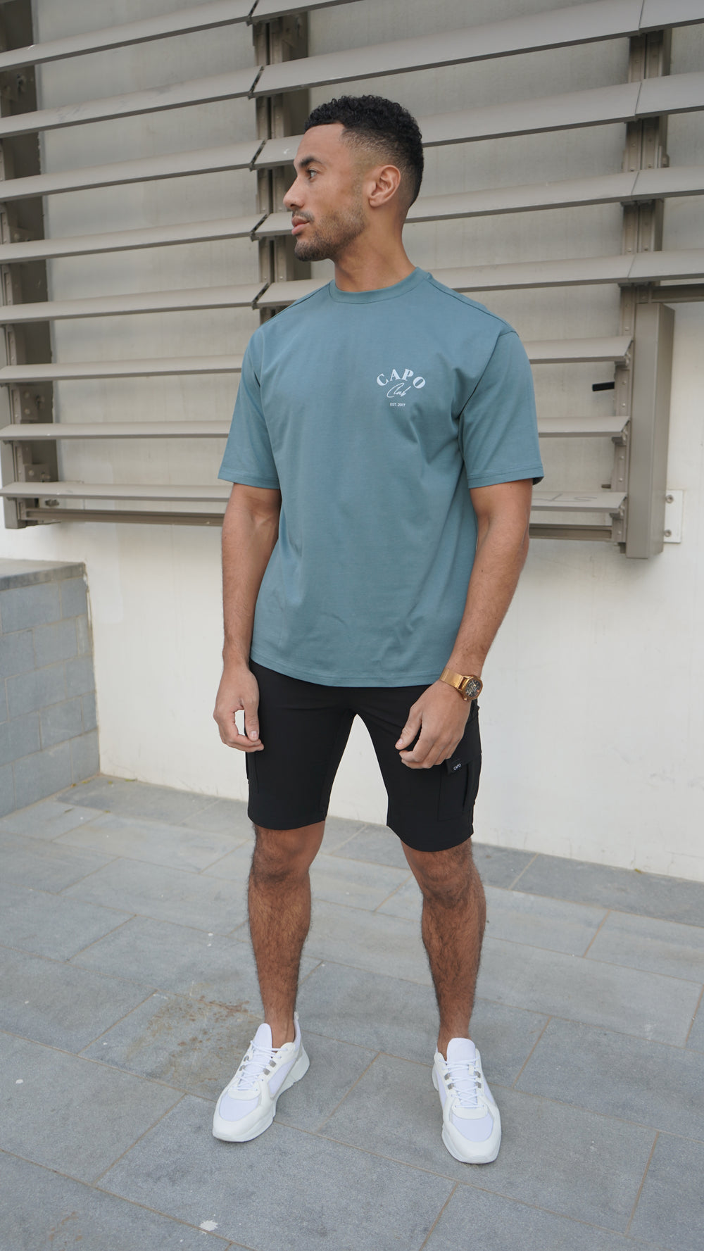 Capo Beach Club T-Shirt - Dusky Blue