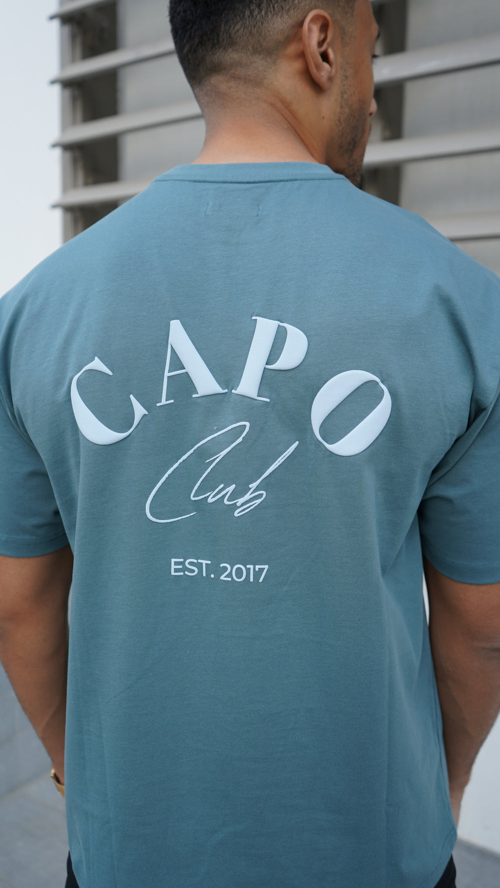 Capo Beach Club T-Shirt - Dusky Blue