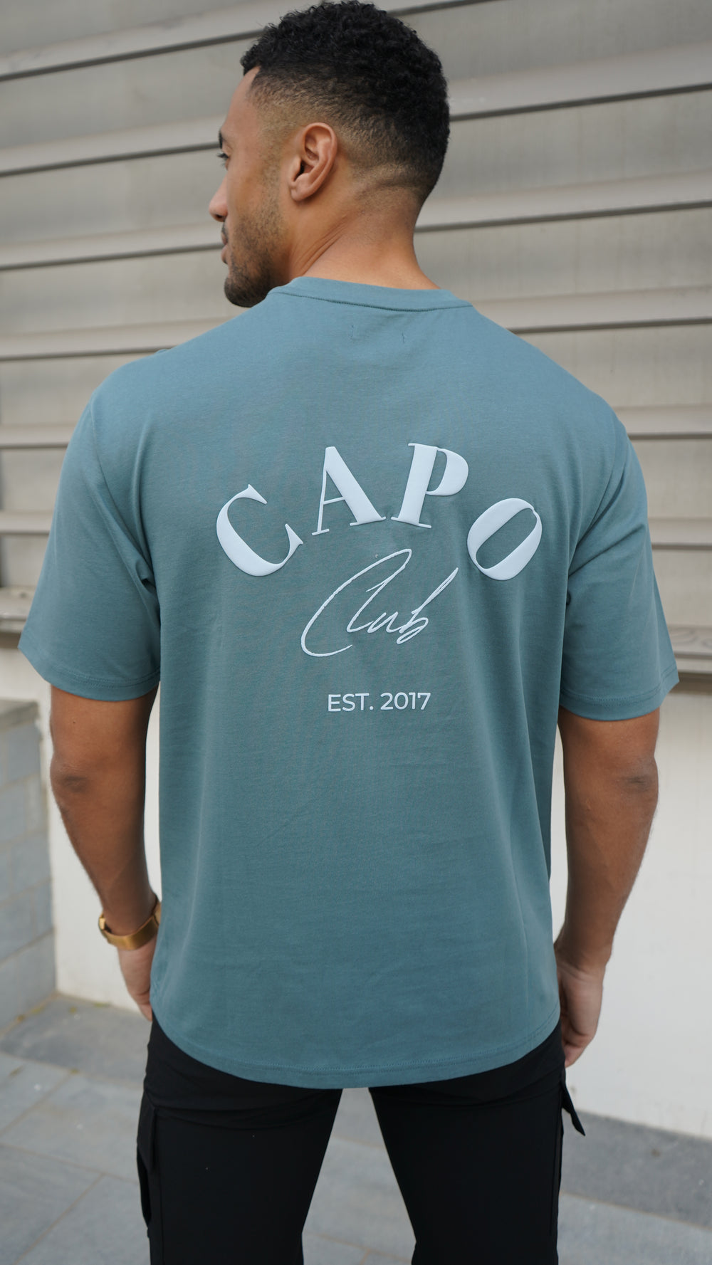 Capo Beach Club T-Shirt - Dusky Blue