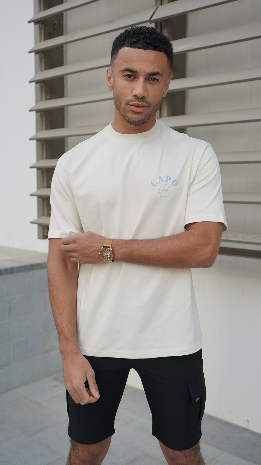 Capo Beach Club T-Shirt - Ecru