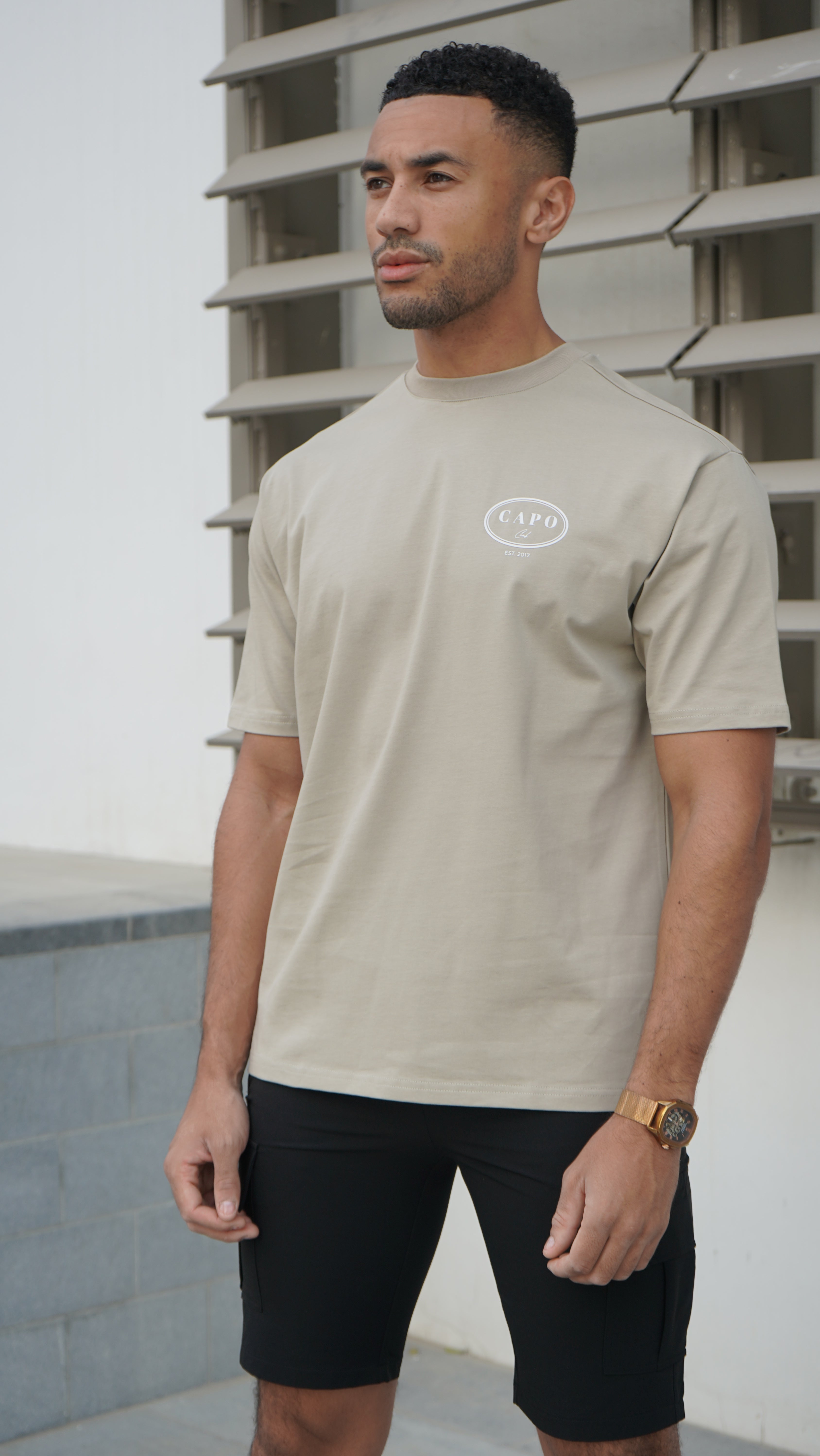 Capo Club T-Shirt - Taupe