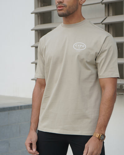 Capo Club T-Shirt - Taupe