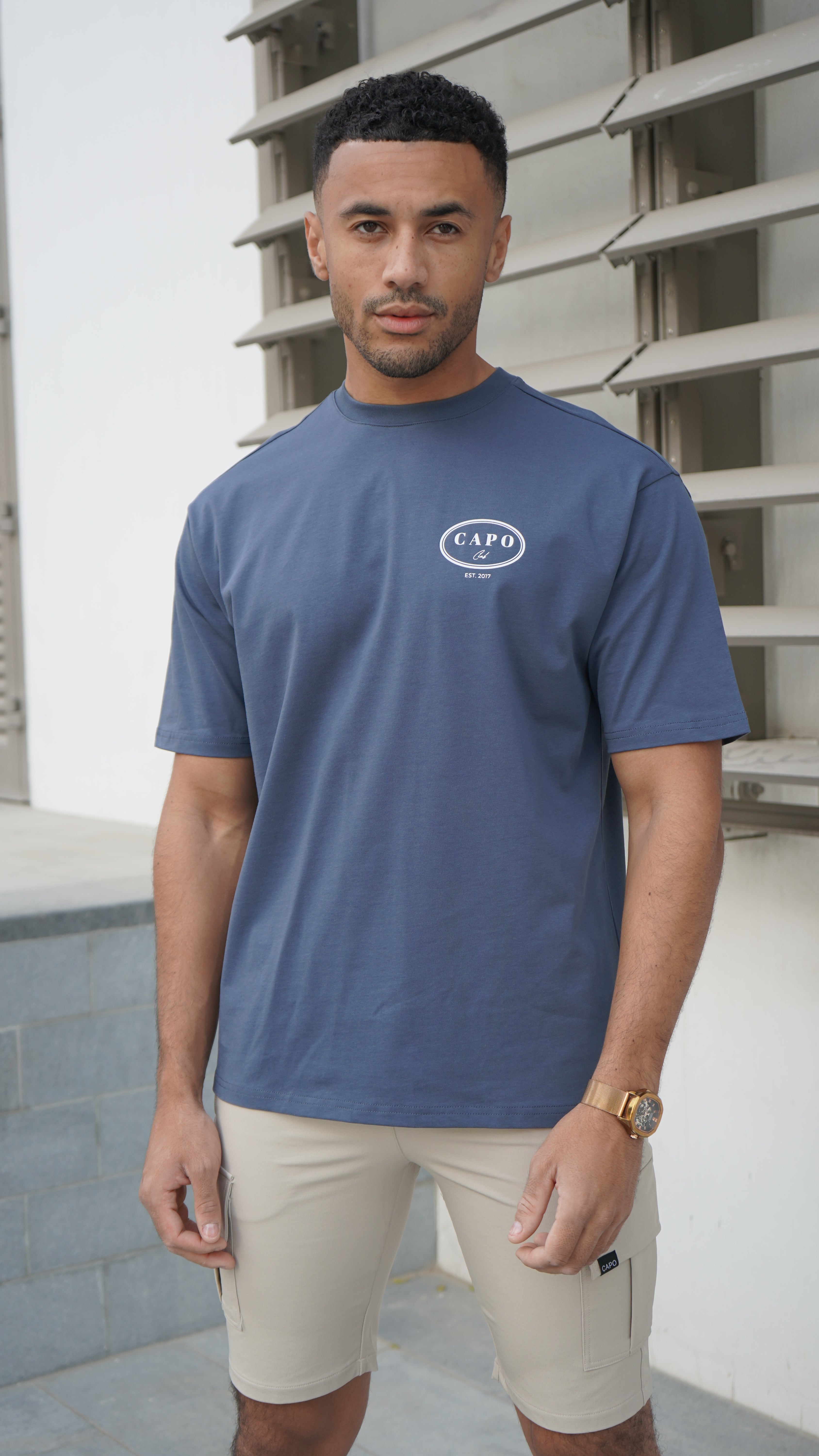 Capo Club T-Shirt - Petrol