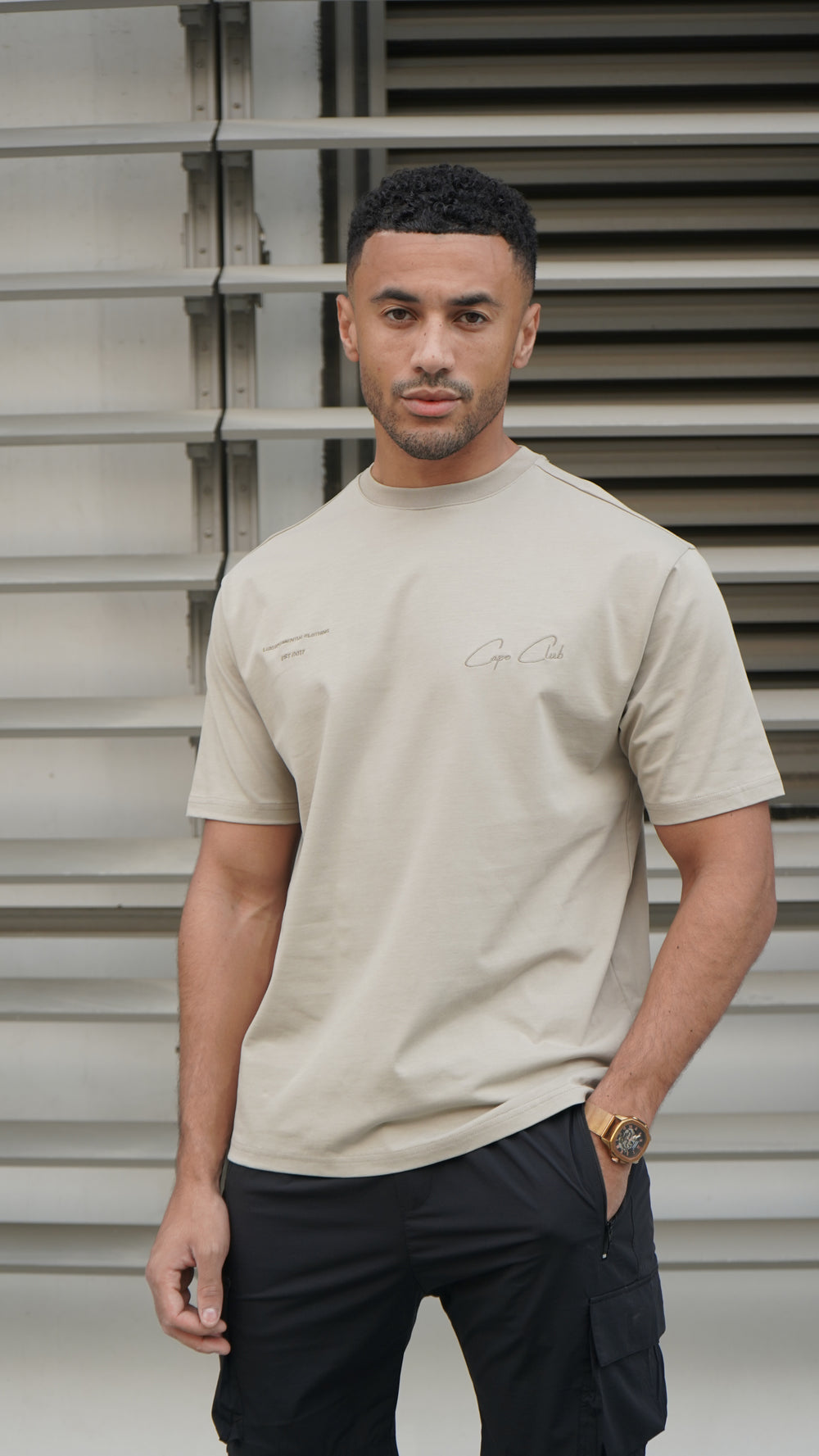 Capo Club Signature T-Shirt - Taupe