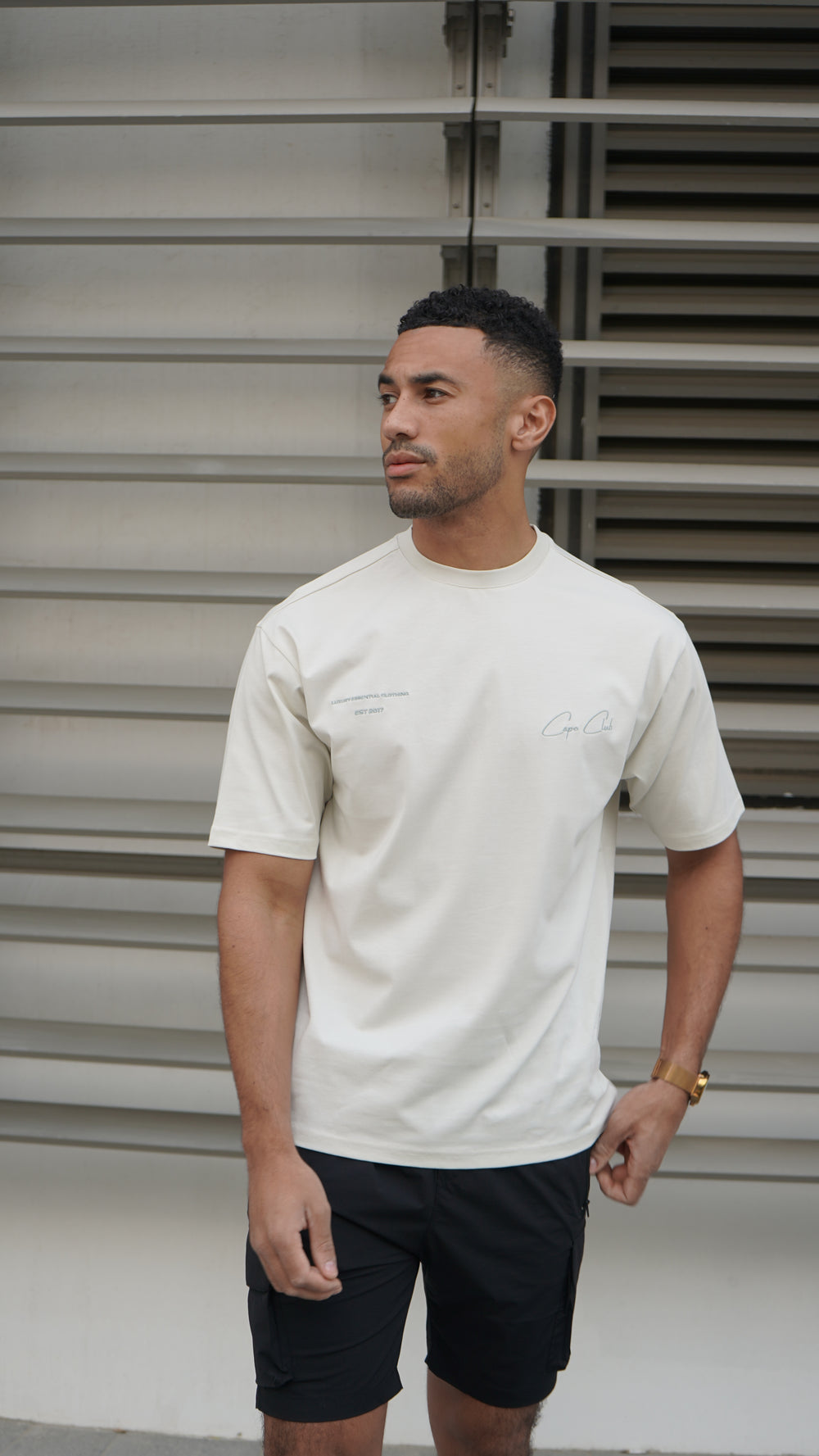 Capo Club Signature T-Shirt - Ecru