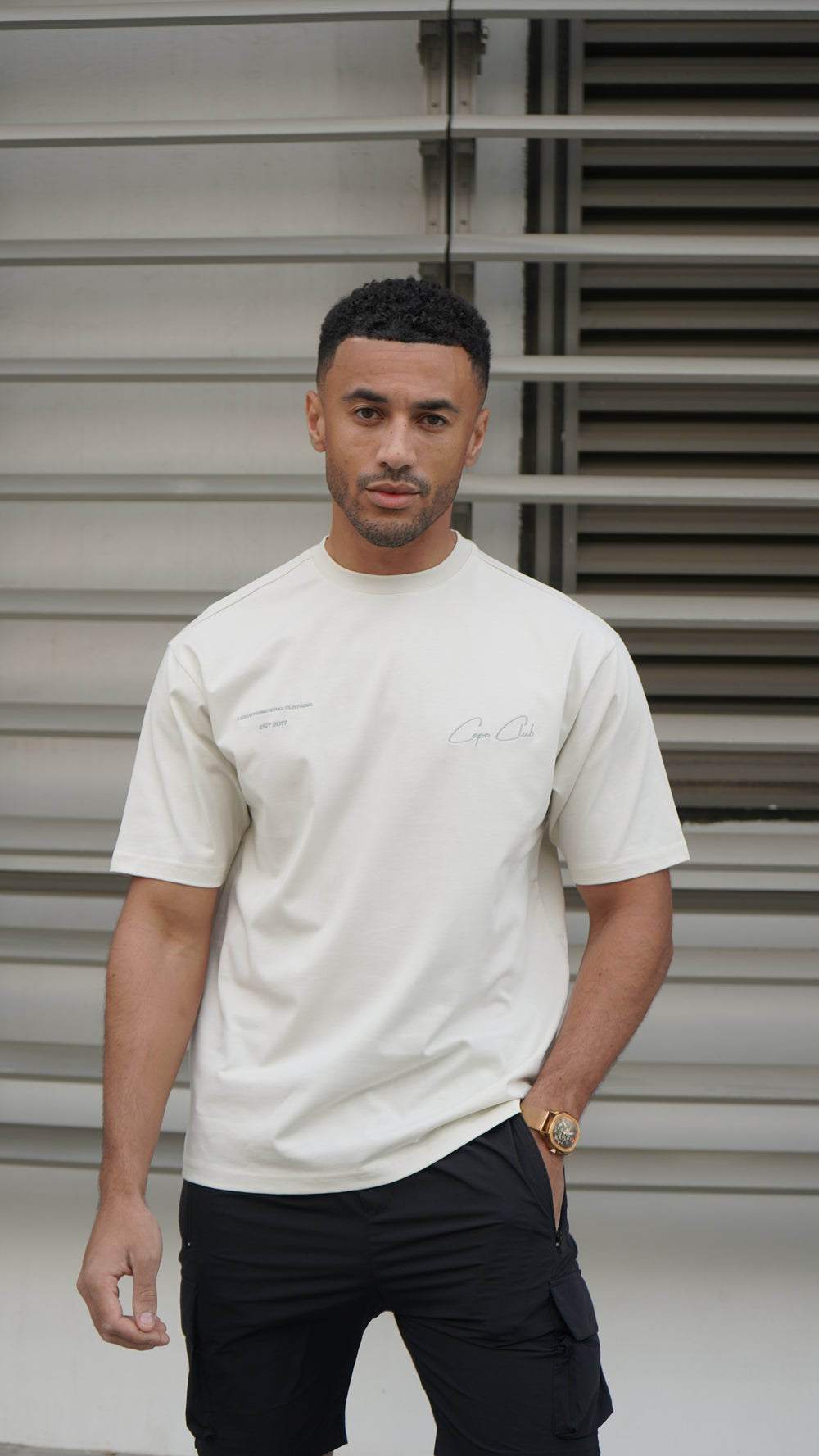 Capo Club Signature T-Shirt - Ecru