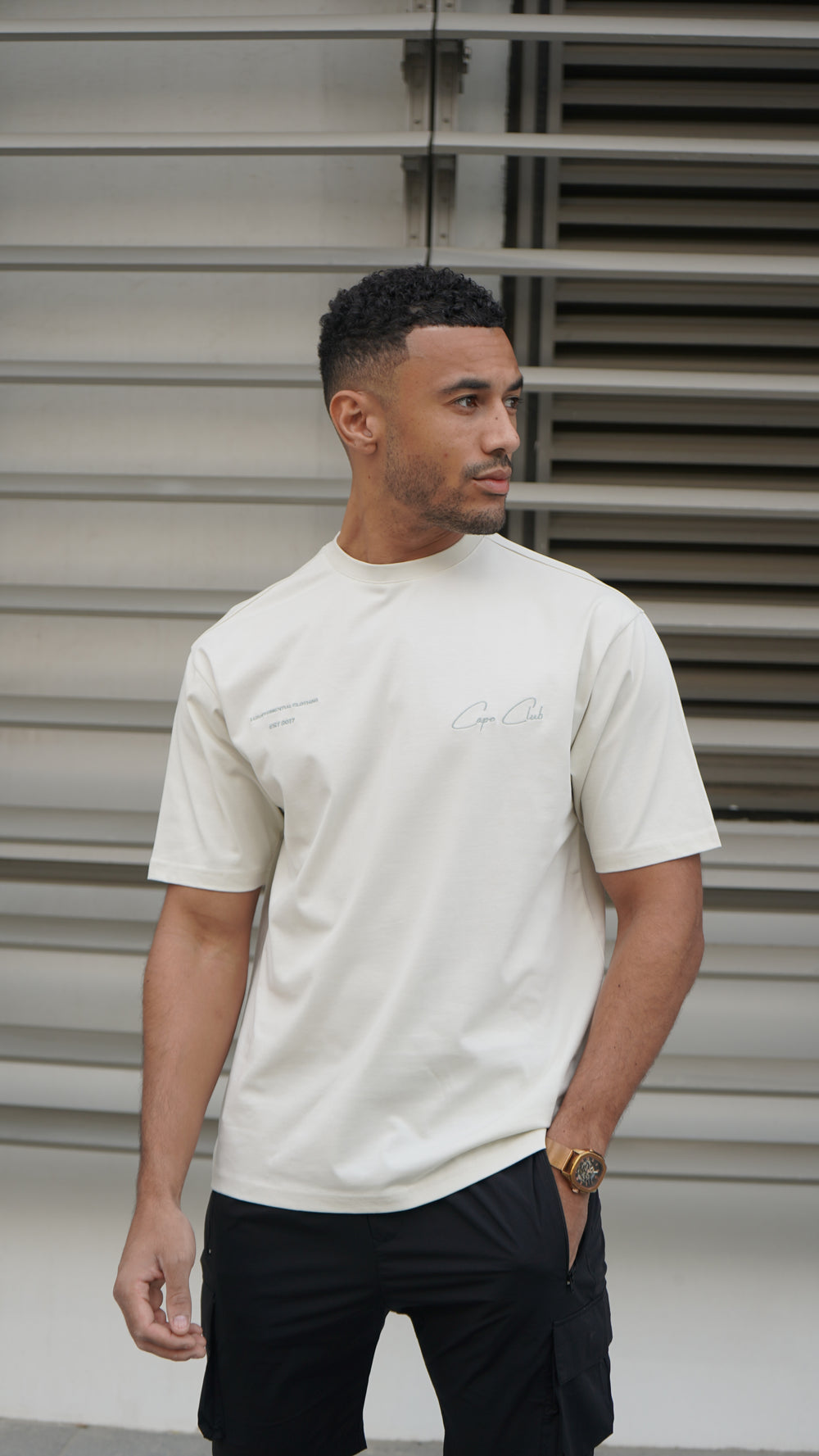 Capo Club Signature T-Shirt - Ecru