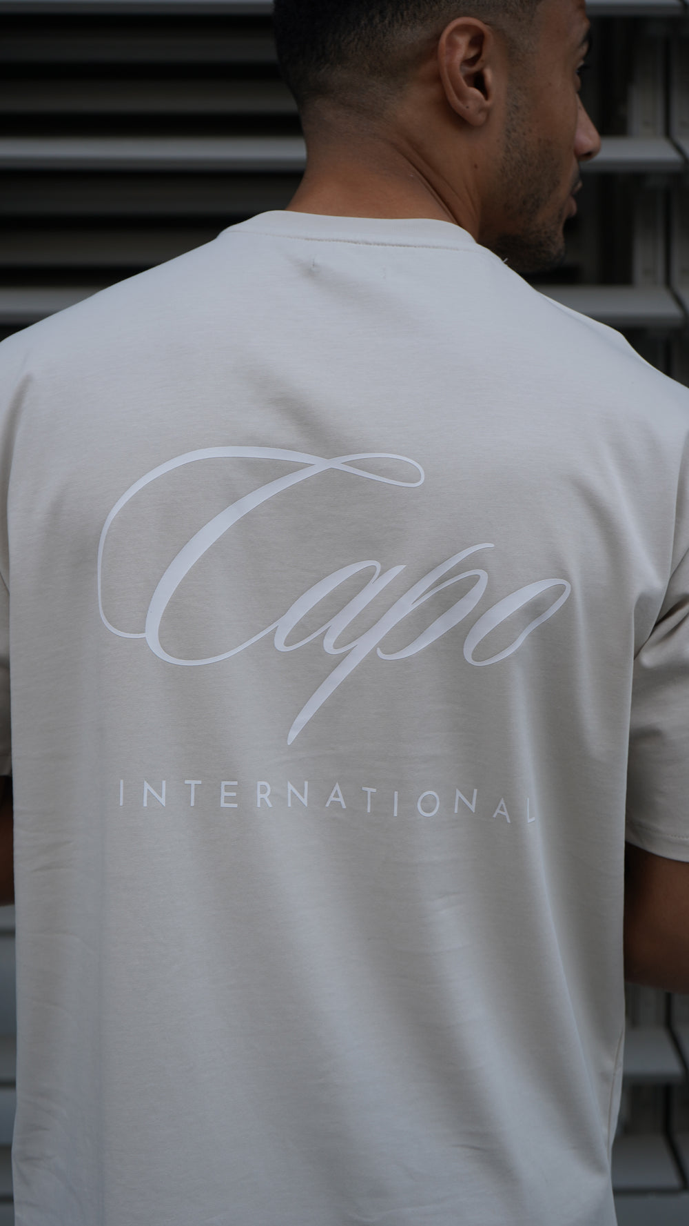 Capo International T-Shirt - Pebble