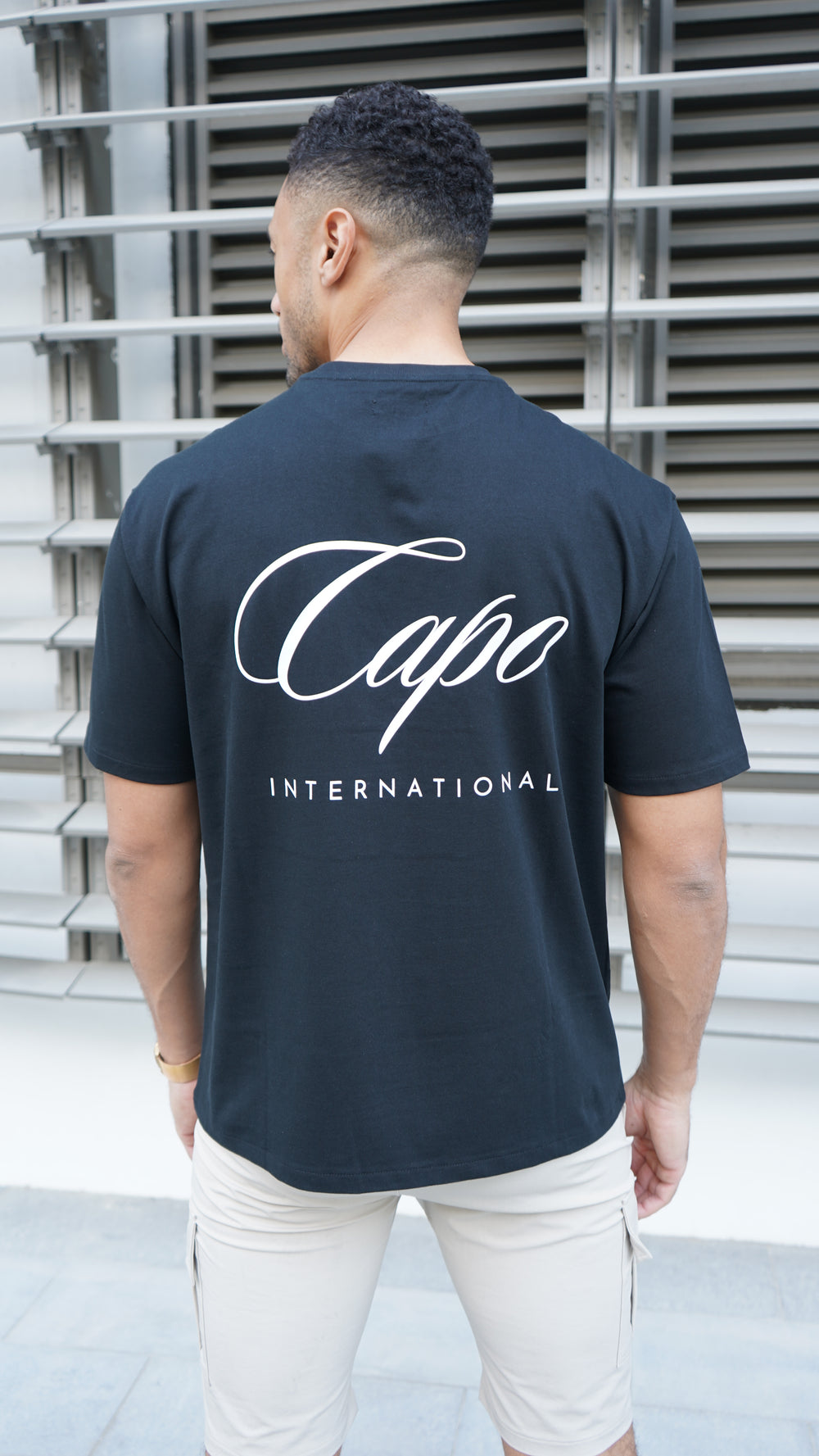 Capo International T-Shirt - Black/White