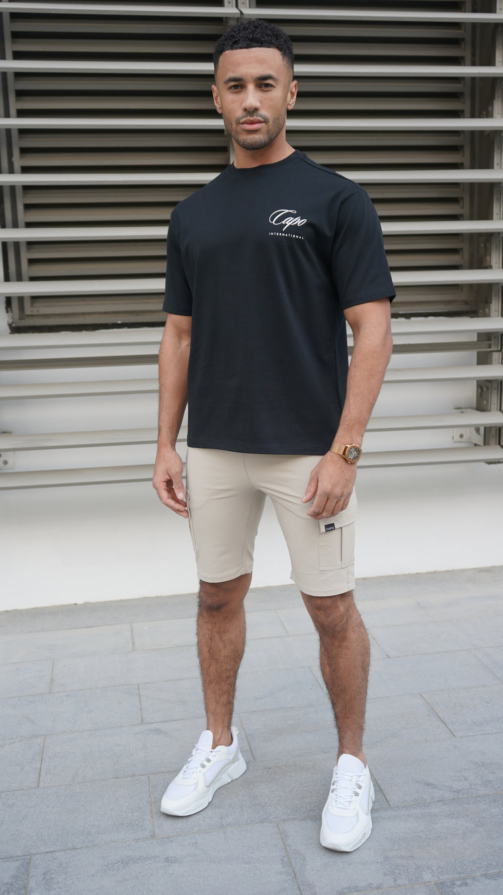 Capo International T-Shirt - Black/White