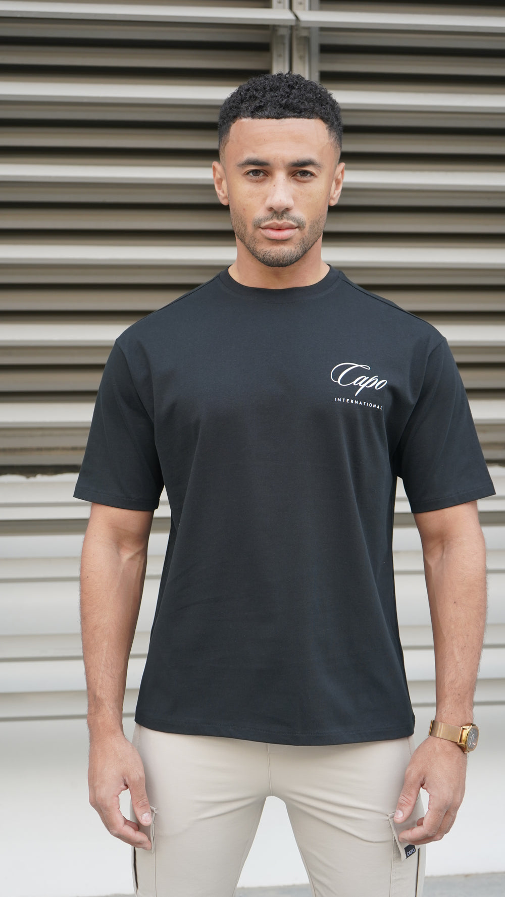 Capo International T-Shirt - Black/White