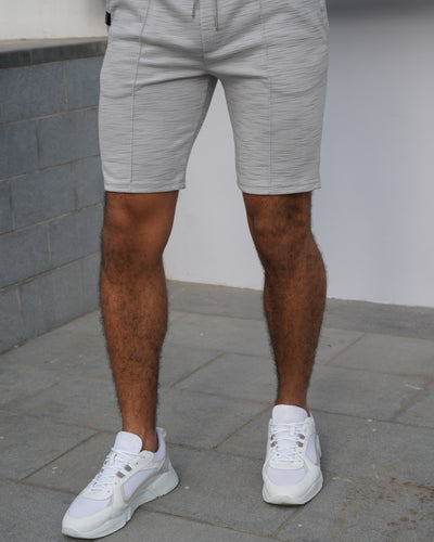 Capo INTERLOCK SLUB Short - Grey