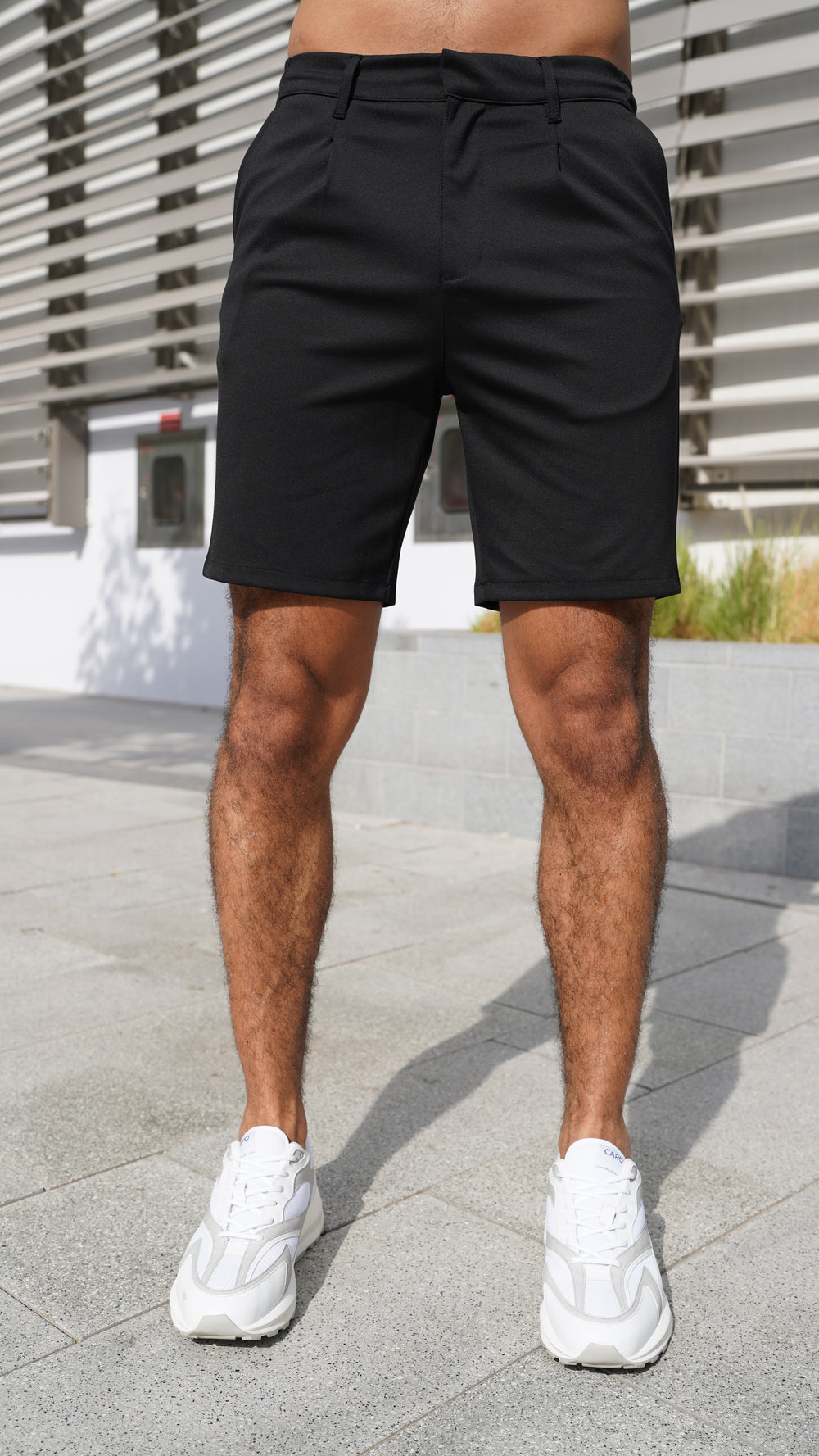 Capo Interlock Shorts - Black