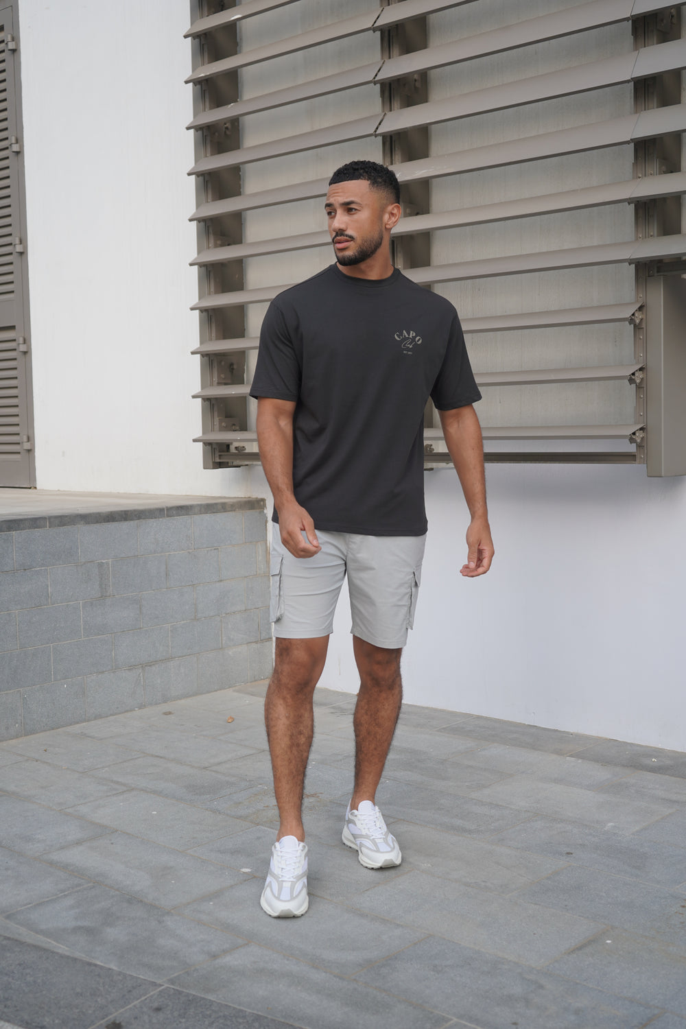 Capo Beach Club T-Shirt - Charcoal