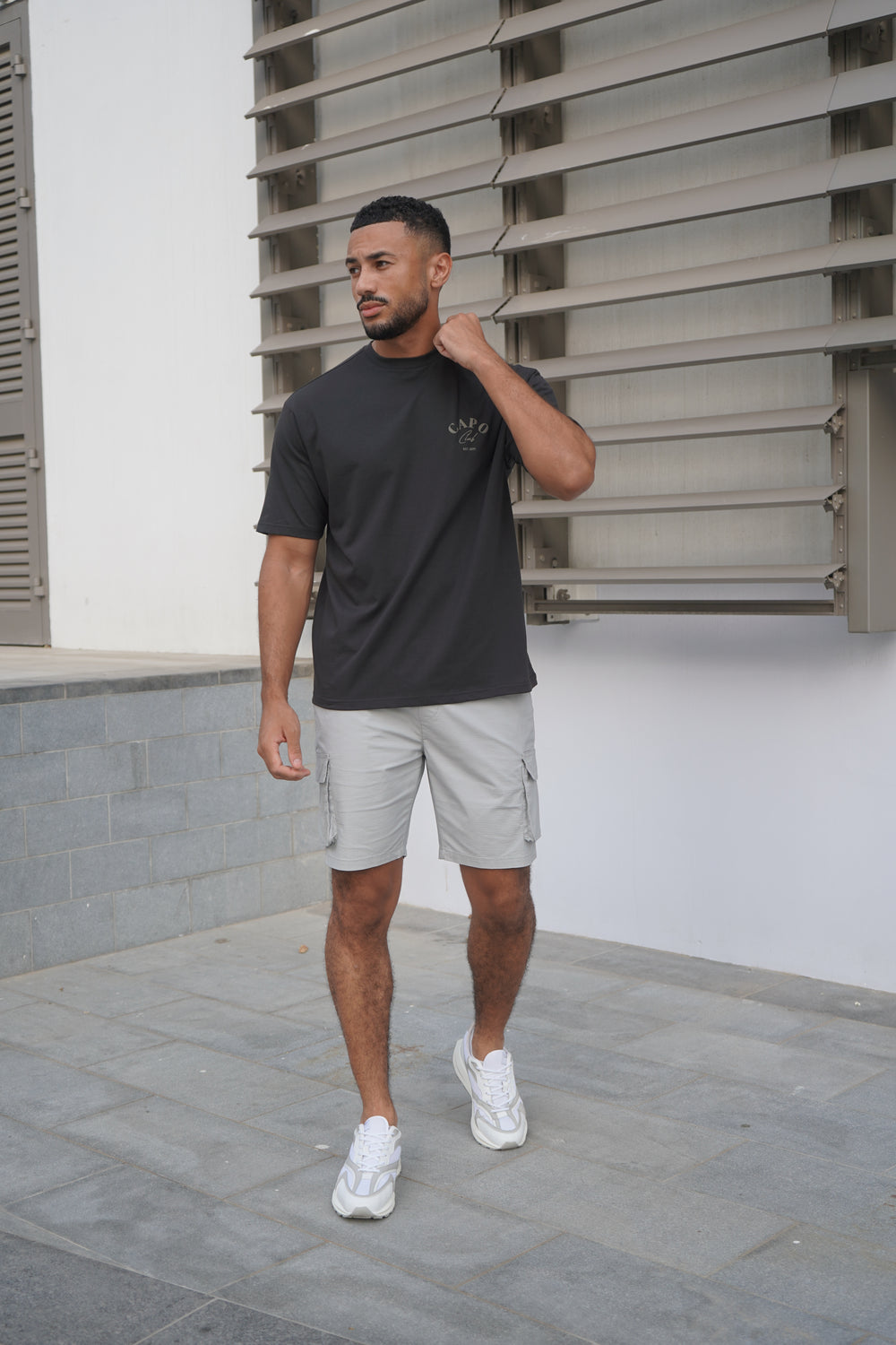 Capo Beach Club T-Shirt - Charcoal