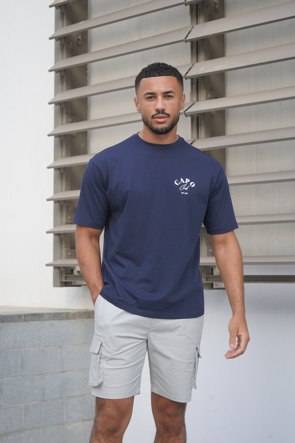 Capo Beach Club T-Shirt - Navy