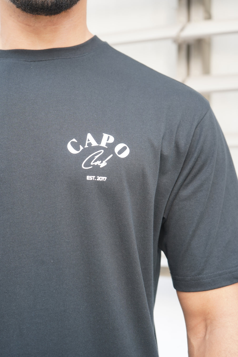 Capo Beach Club T-Shirt - Black/White