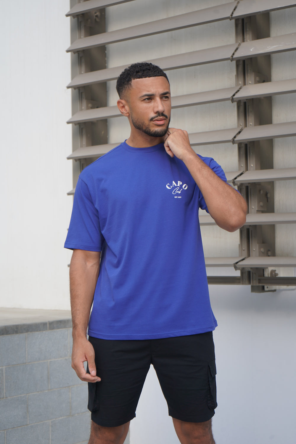 Capo Beach Club T-Shirt - Colbalt