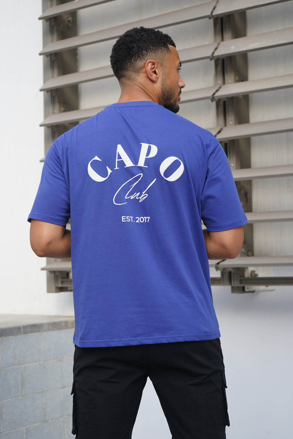 Capo Beach Club T-Shirt - Colbalt