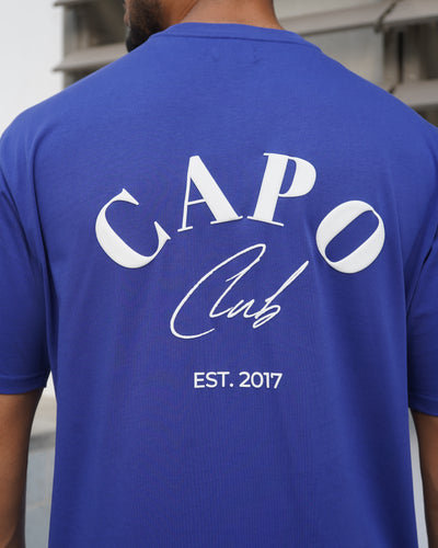 Capo Beach Club T-Shirt - Colbalt