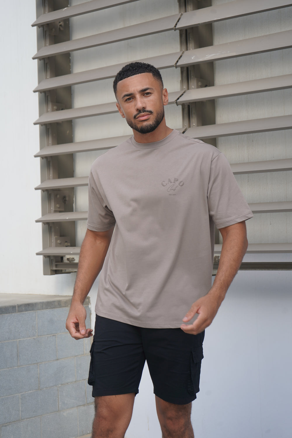 Capo Beach Club T-Shirt - Mushroom