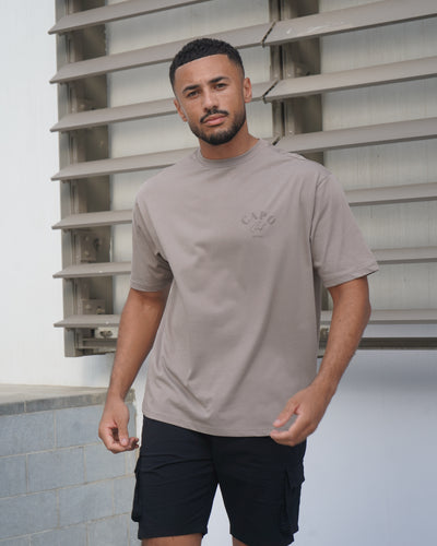 Capo Beach Club T-Shirt - Mushroom