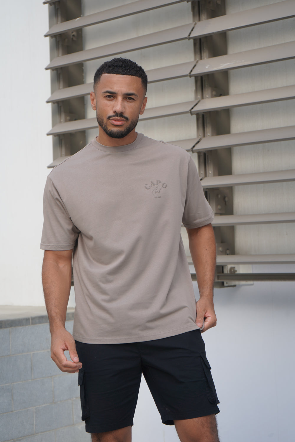 Capo Beach Club T-Shirt - Mushroom