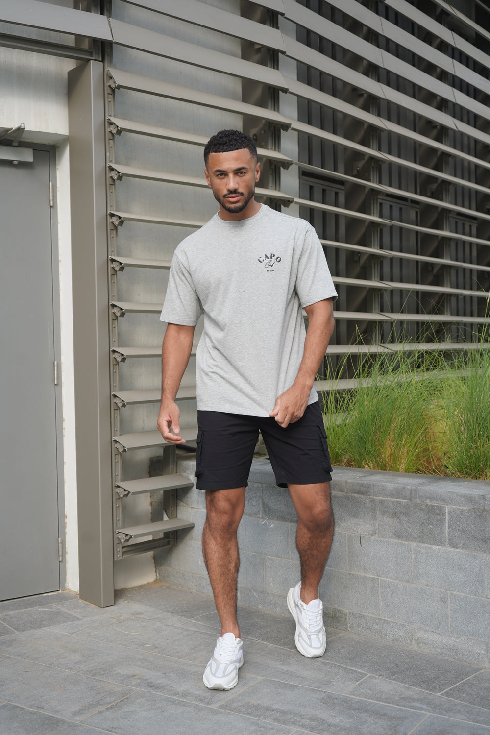 Capo Beach Club T-Shirt - Grey Marl