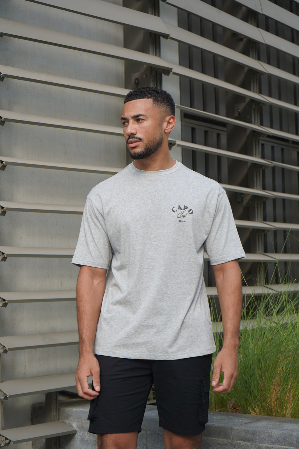 Capo Beach Club T-Shirt - Grey Marl